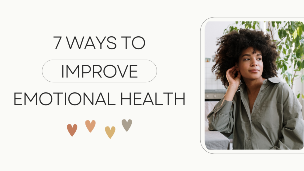 Calm and thoughtful woman sitting in a peaceful home setting, reflecting on improving emotional health during an unplanned pregnancy.