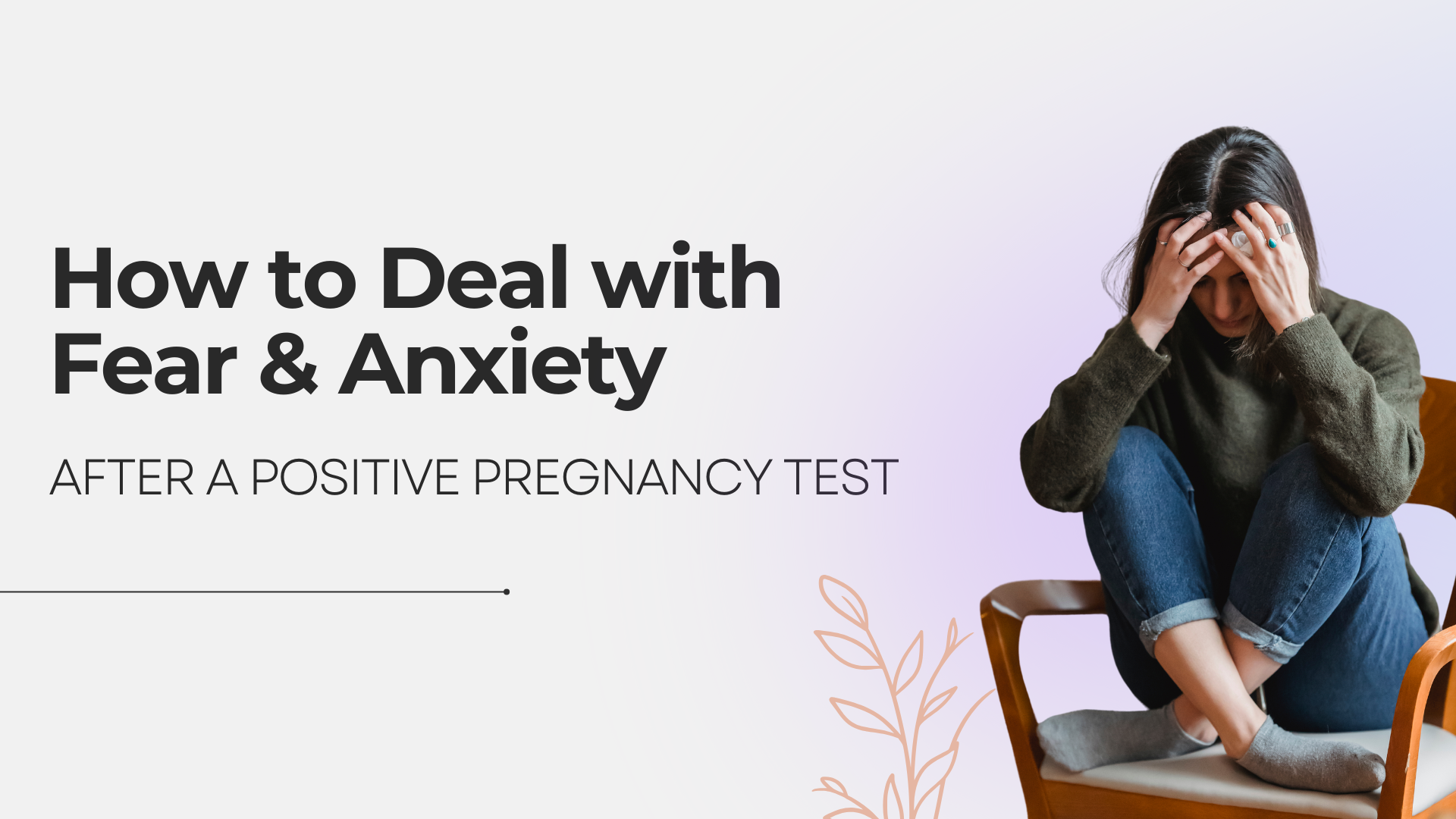 Feeling overwhelmed after a positive pregnancy test? Learn how to address fear and anxiety with helpful resources and support with Problem Pregnancy Center. A nonprofit that provides free pregnancy tests, free ultrasounds, and free abortion options. 